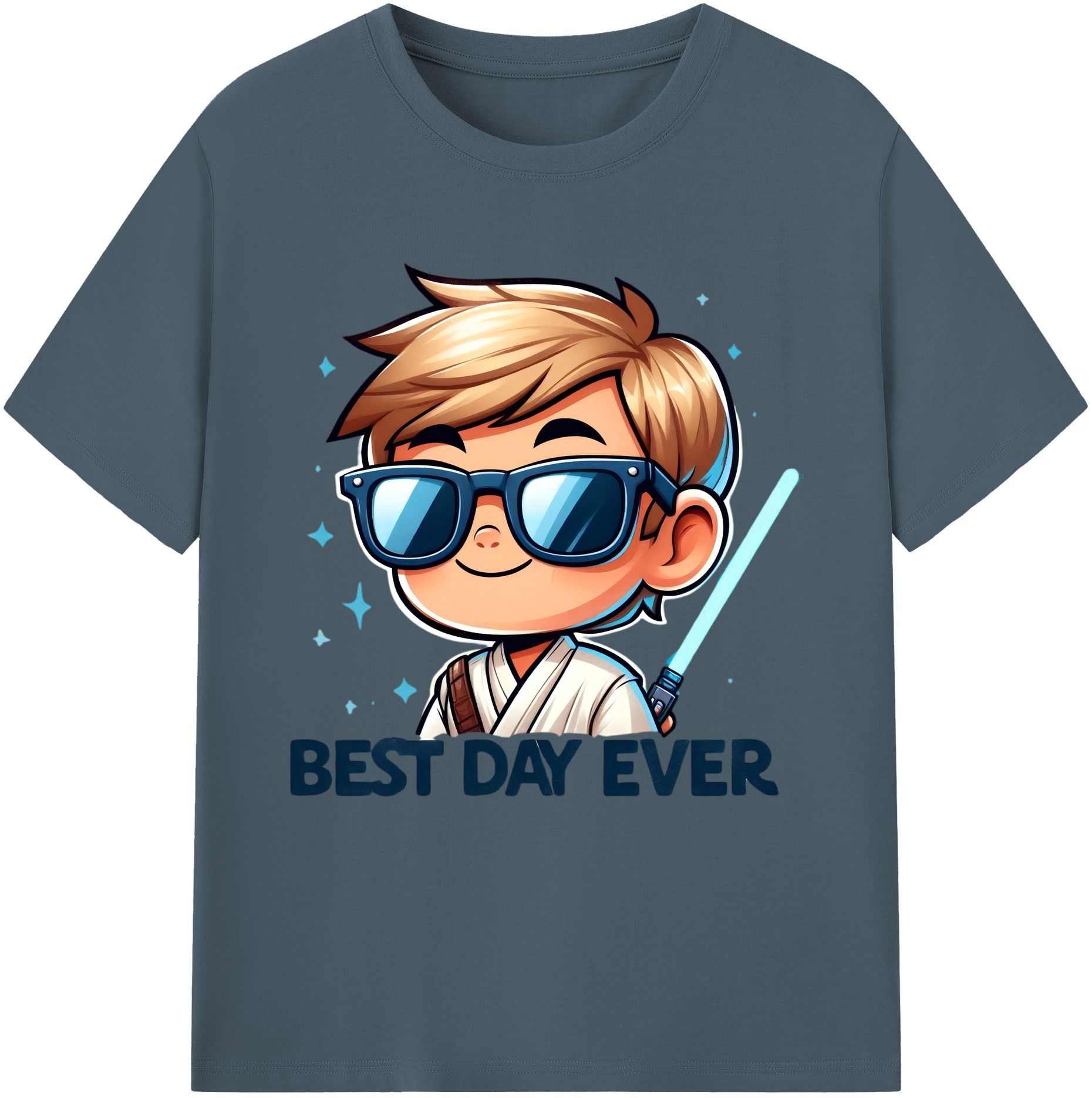 （画像用） スター・ウォーズ Star Wars 綿100％半袖Tシャツ（フロントプリント）